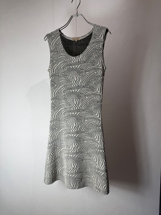 Design Stretch Jacquard Mini Dress