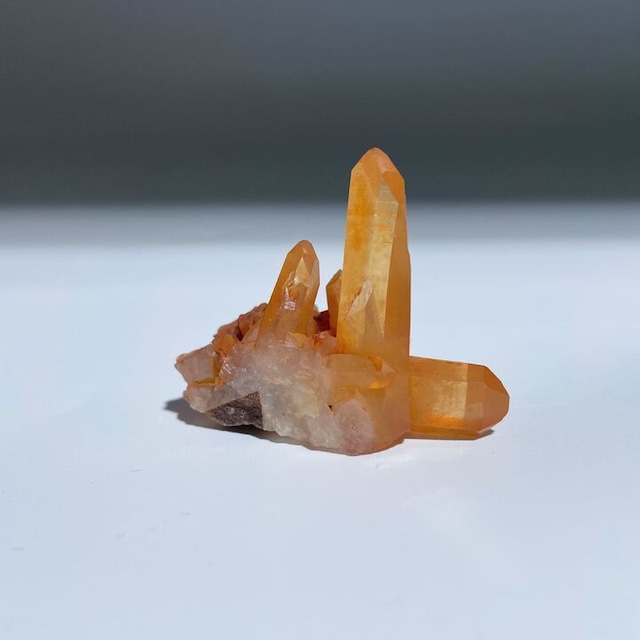 タンジェリンクォーツ クラスター32◇ Tangerine Quartz ◇ 天然石・鉱物・パワーストーン