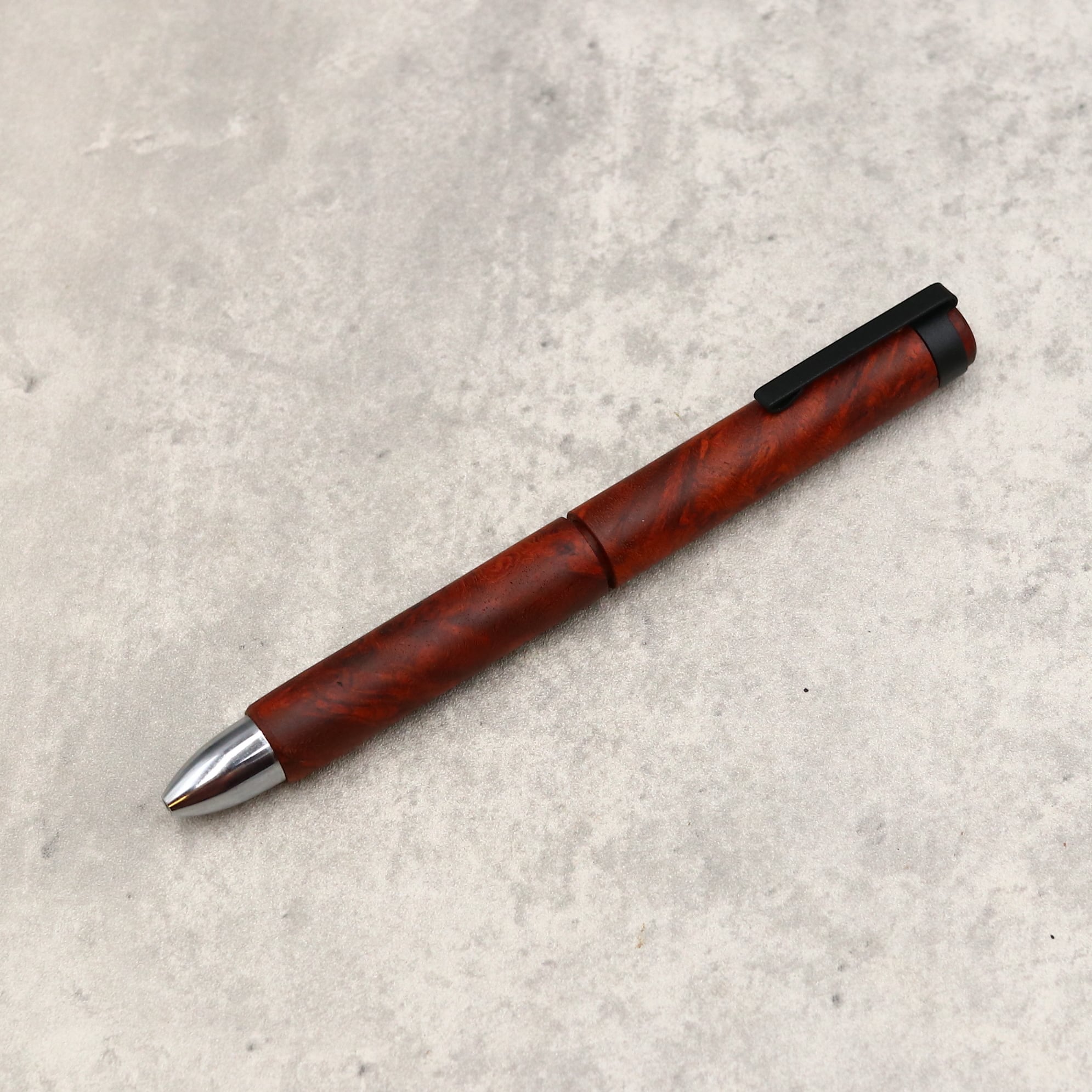 8/2 3色ボールペン(花梨瘤)1