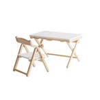 デスク Kids Desk&Chair Set -noah- ワークデスク パソコンデスク 学習机 幅60×奥行36cm 完成品 天然木