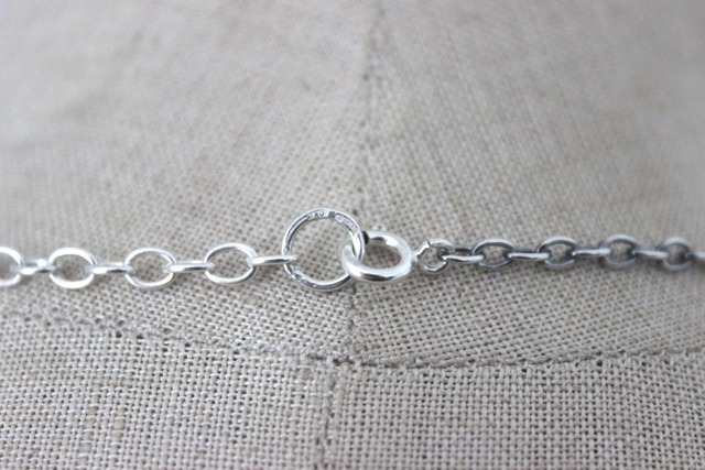 Large Hallmark Tag Necklace