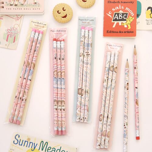 即納】＊ペーパードールメイト＊ ペンシルセット (paper doll mate