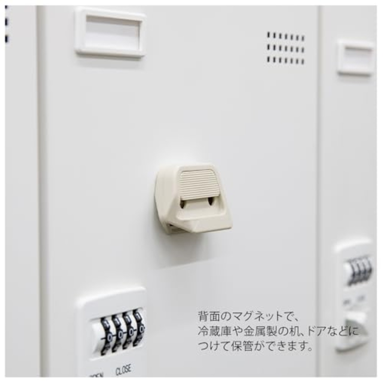 デザインフィル(Designphil) ミドリ(MIDORI) ボックスカッター ベージュ 角にフィット セラミック刃 背面マグネット 35607006