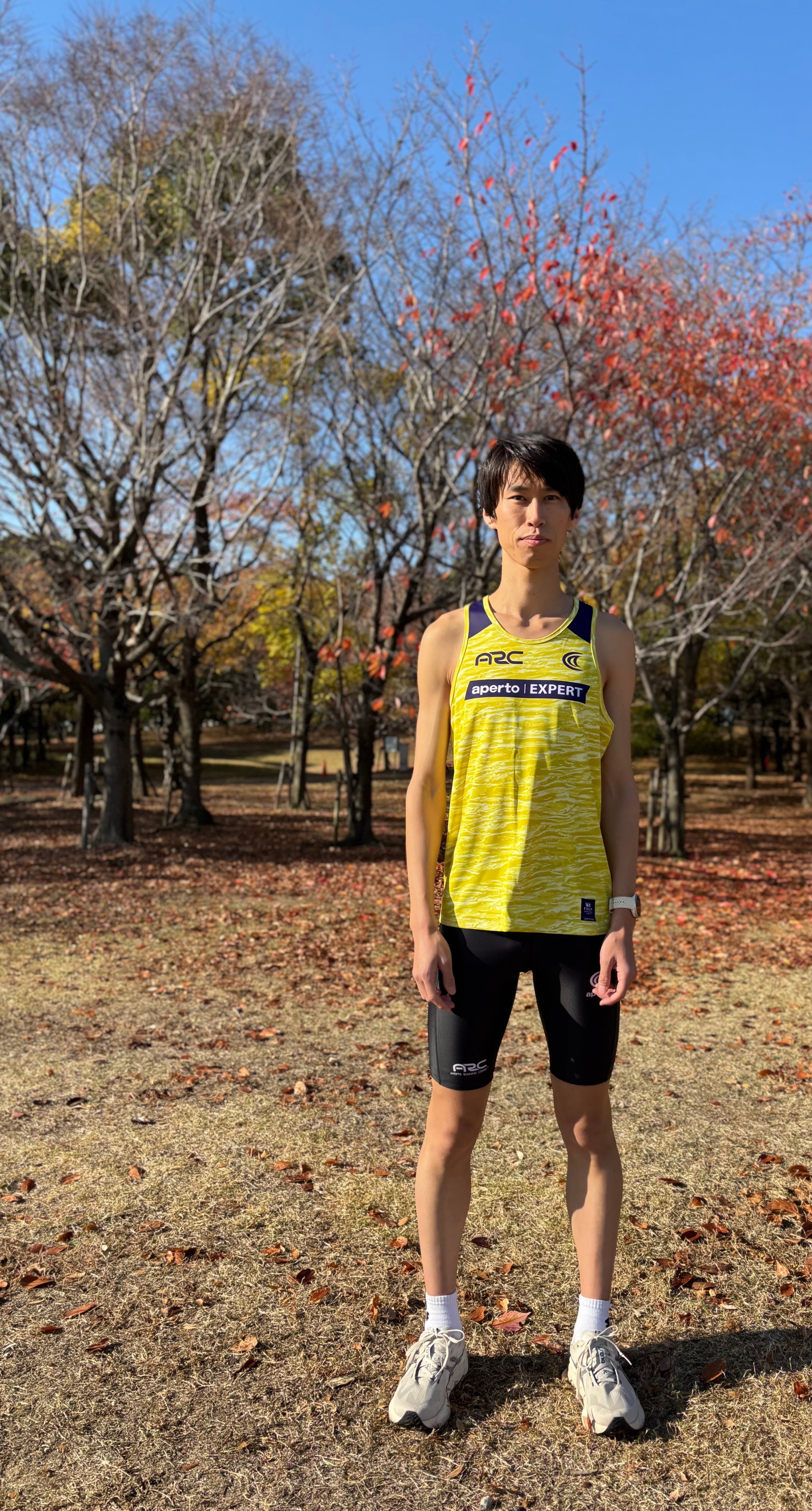 AP 125282】メンズ 全昇華アドバンスタイツ 艶ブラック | aperto