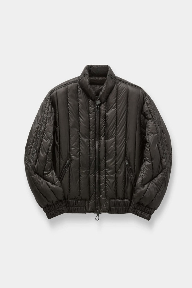 [COOR] Quilted Softshell Shawl Collar Jumper (Grayish Brown) 正規品 韓国ブランド 韓国通販 韓国代行 韓国ファッション クール クーア クアー 日本 店舗