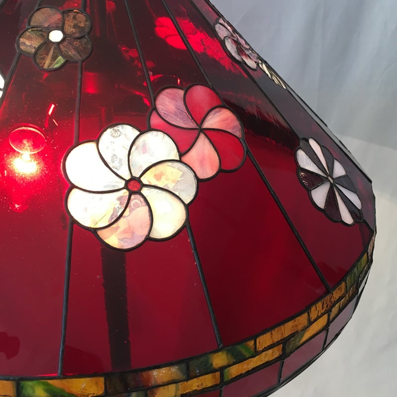 ステンドグラス 】 花毬(はなまり)_YY | ステンドグラス工房かわもと