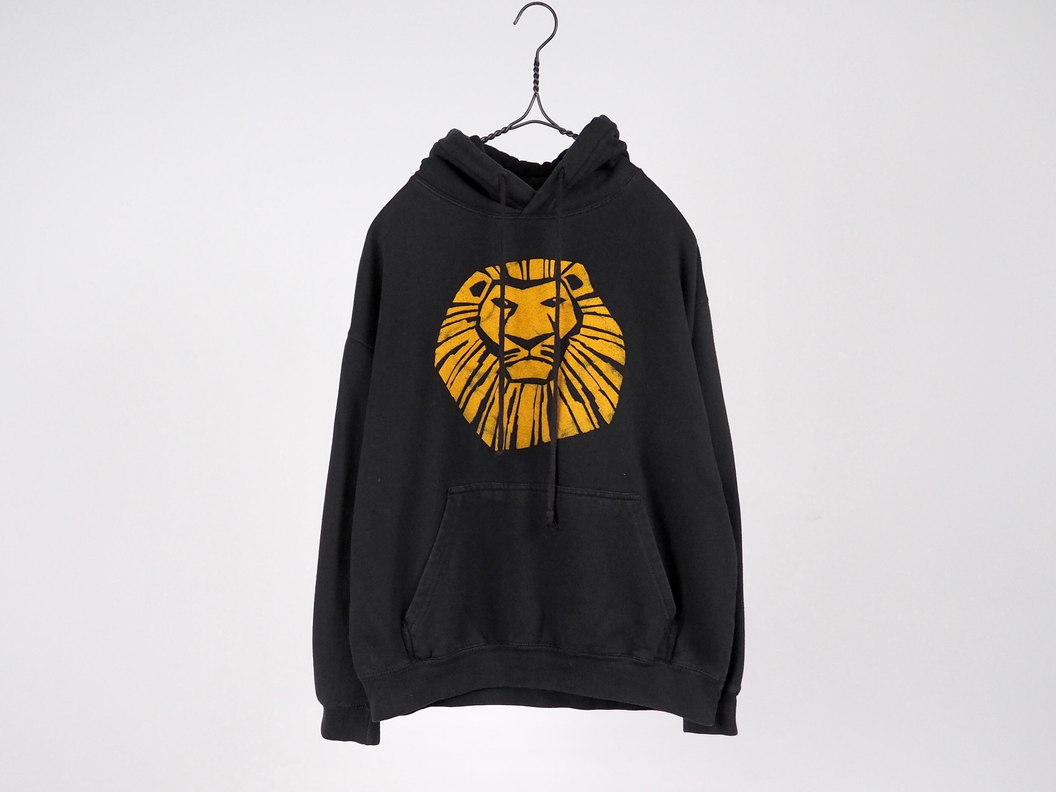 THE LION KING lasvegas sweat hoodie M /balck