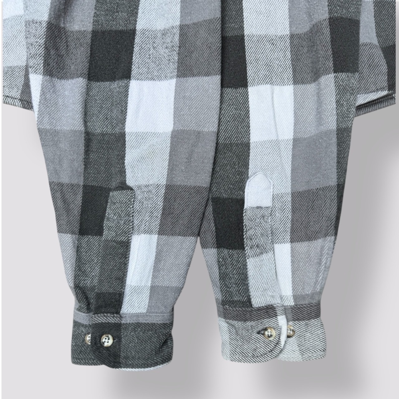 90's FIVE BROTHER FLANNEL CHECK SHIRT