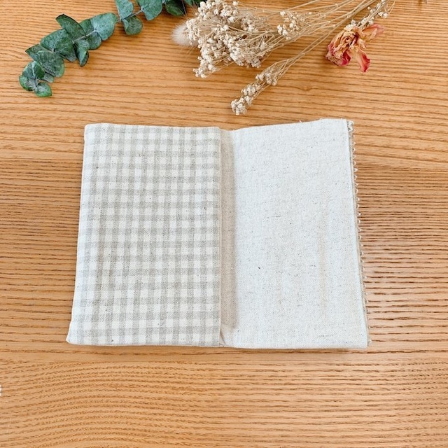 マイクロ5サイズ/ナチュラルコットンリネン リフィル用ポーチ