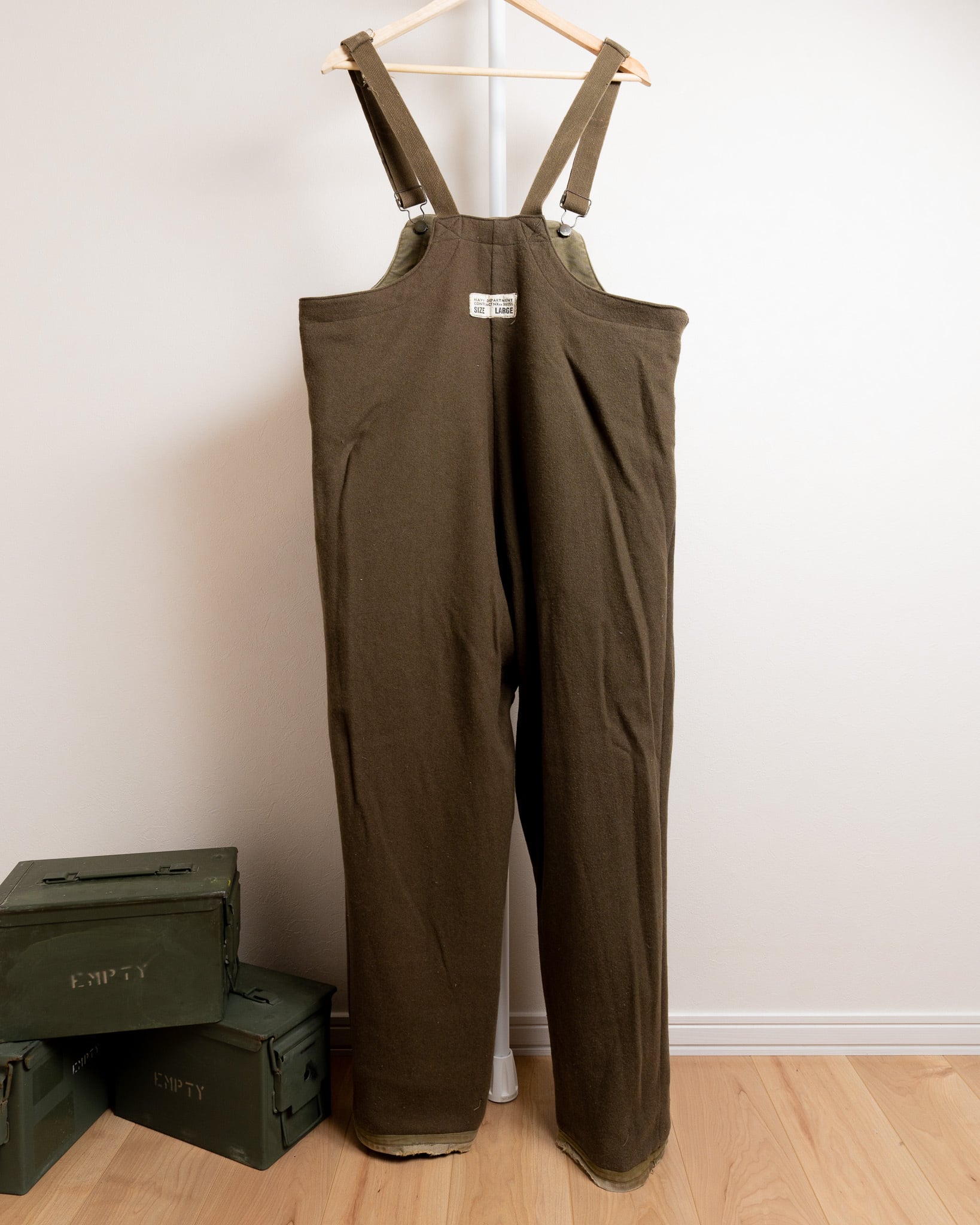 LARGE】40's U.S.Navy N-1 Deck Pants 