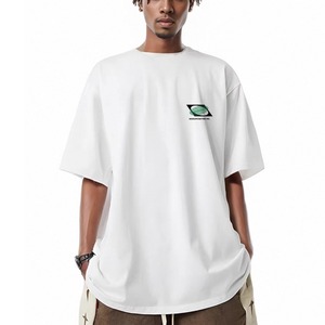 Sound wave graphic print tee 1391