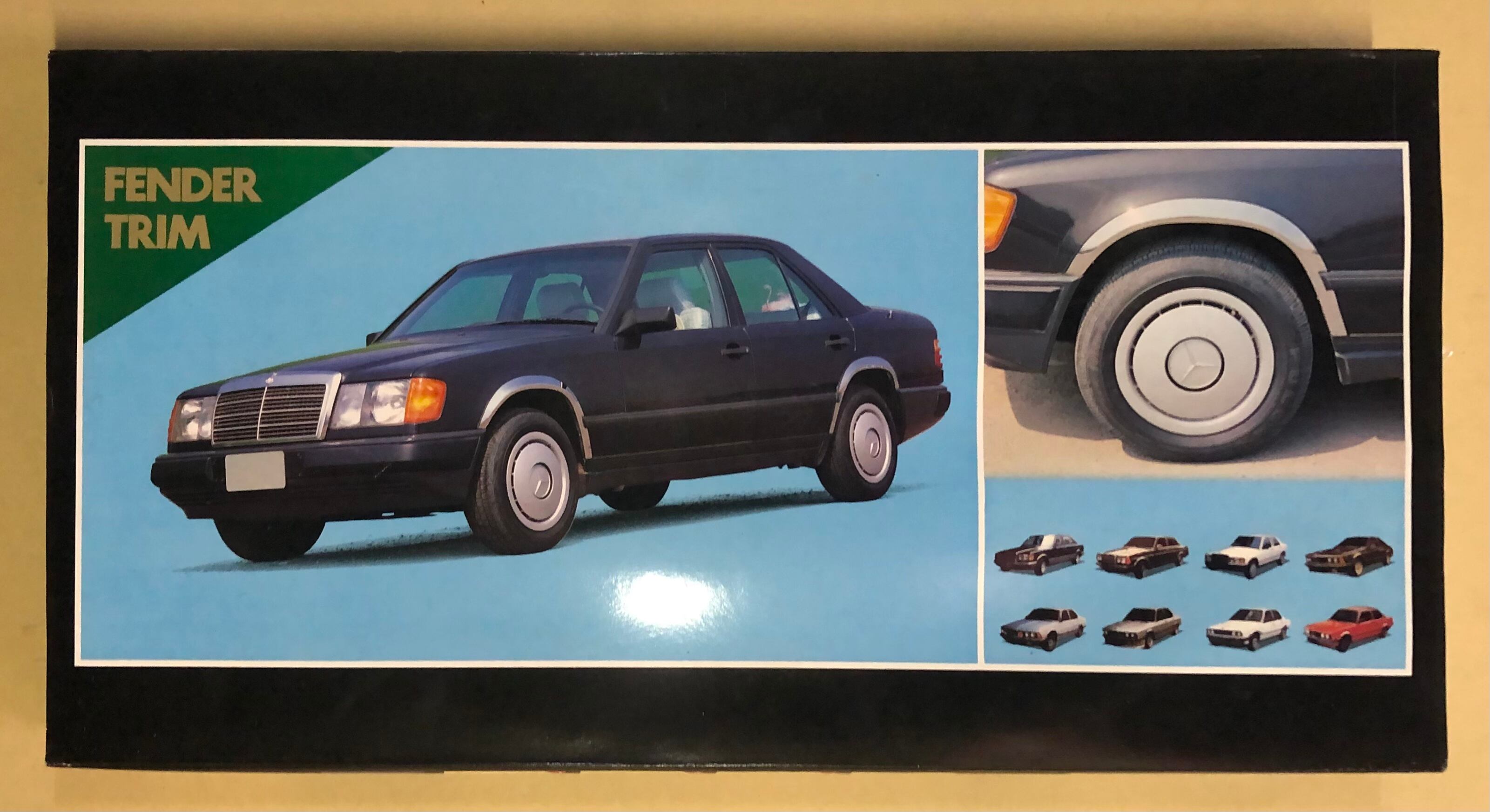 当時物”メッキ フェンダートリム [スカイライン R-31] オーバー