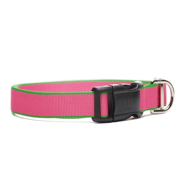 Harry Barker | CHELSEA DOG COLLAR PINK×GREEN（S）