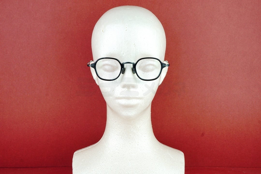 KameManNen メガネ KMN-183 BK/MBK コンビネーションタイプ