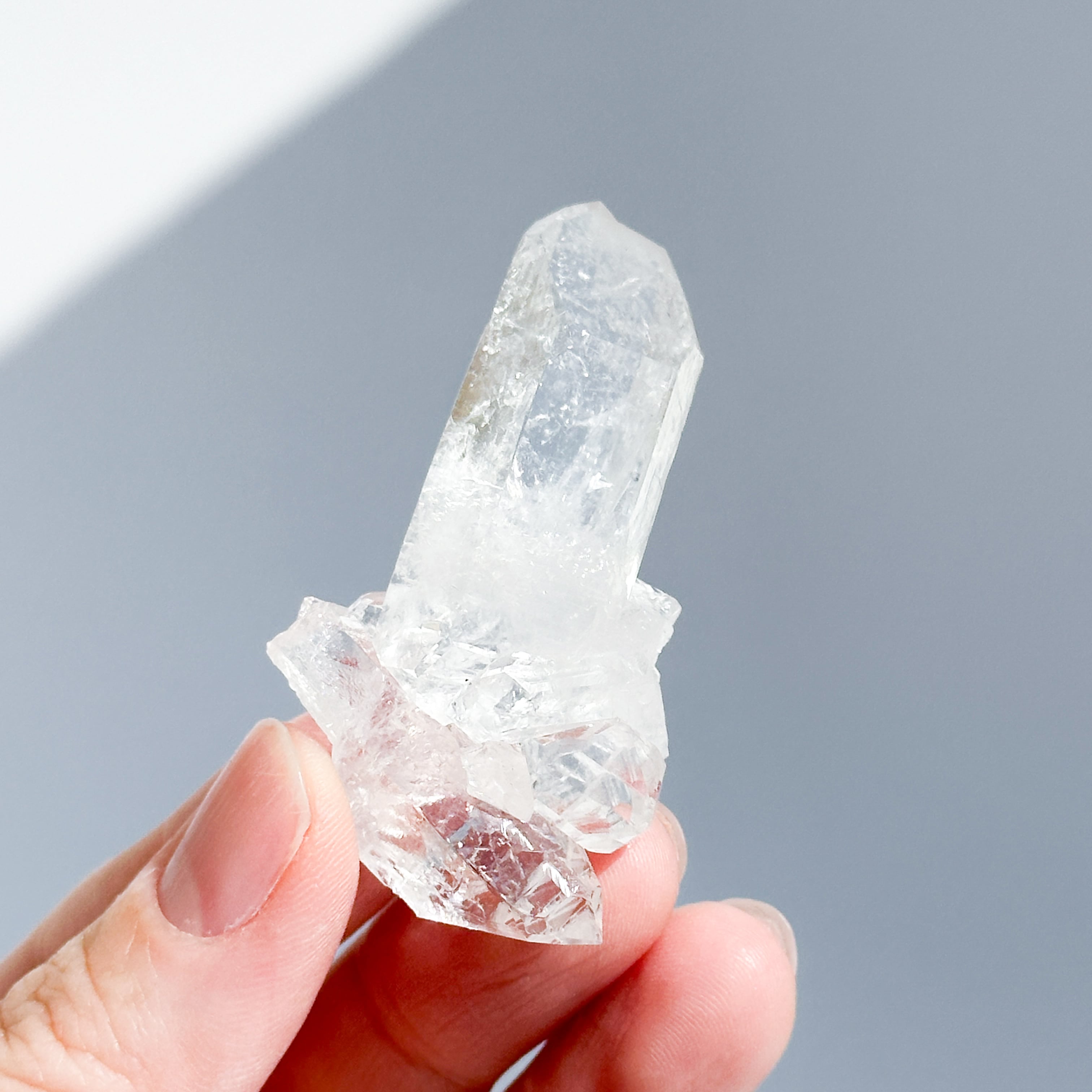 ゼッカ産水晶クリアクォーツ クラスター83◇ Clear Quartz ◇天然石