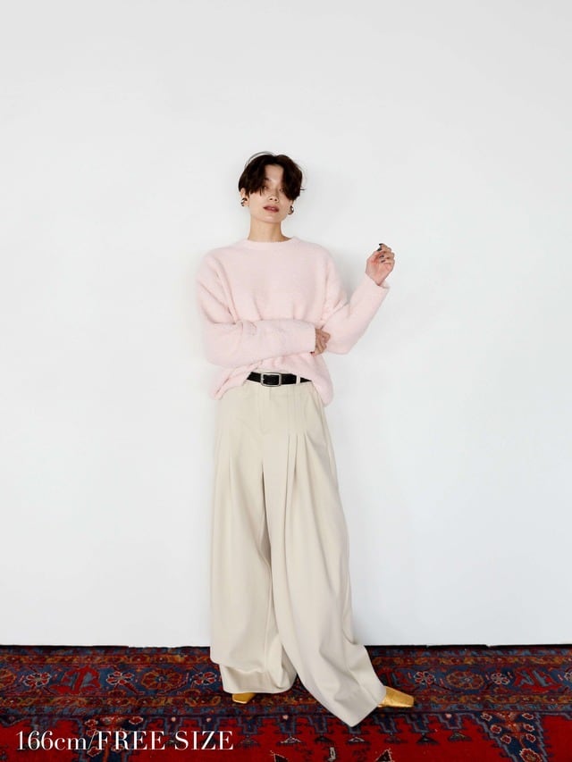 mole yarn crewneck knit | Katrin TOKYO