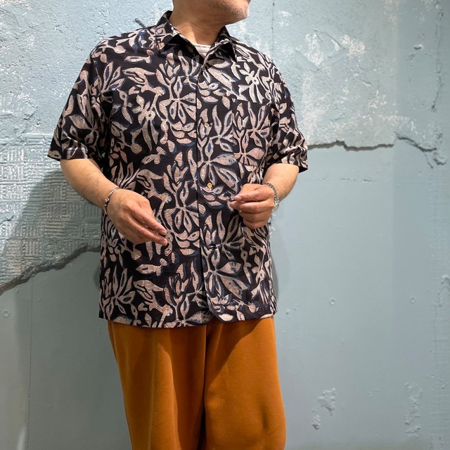 SALVAGE PUBLIC / HAPA jac shirt / black