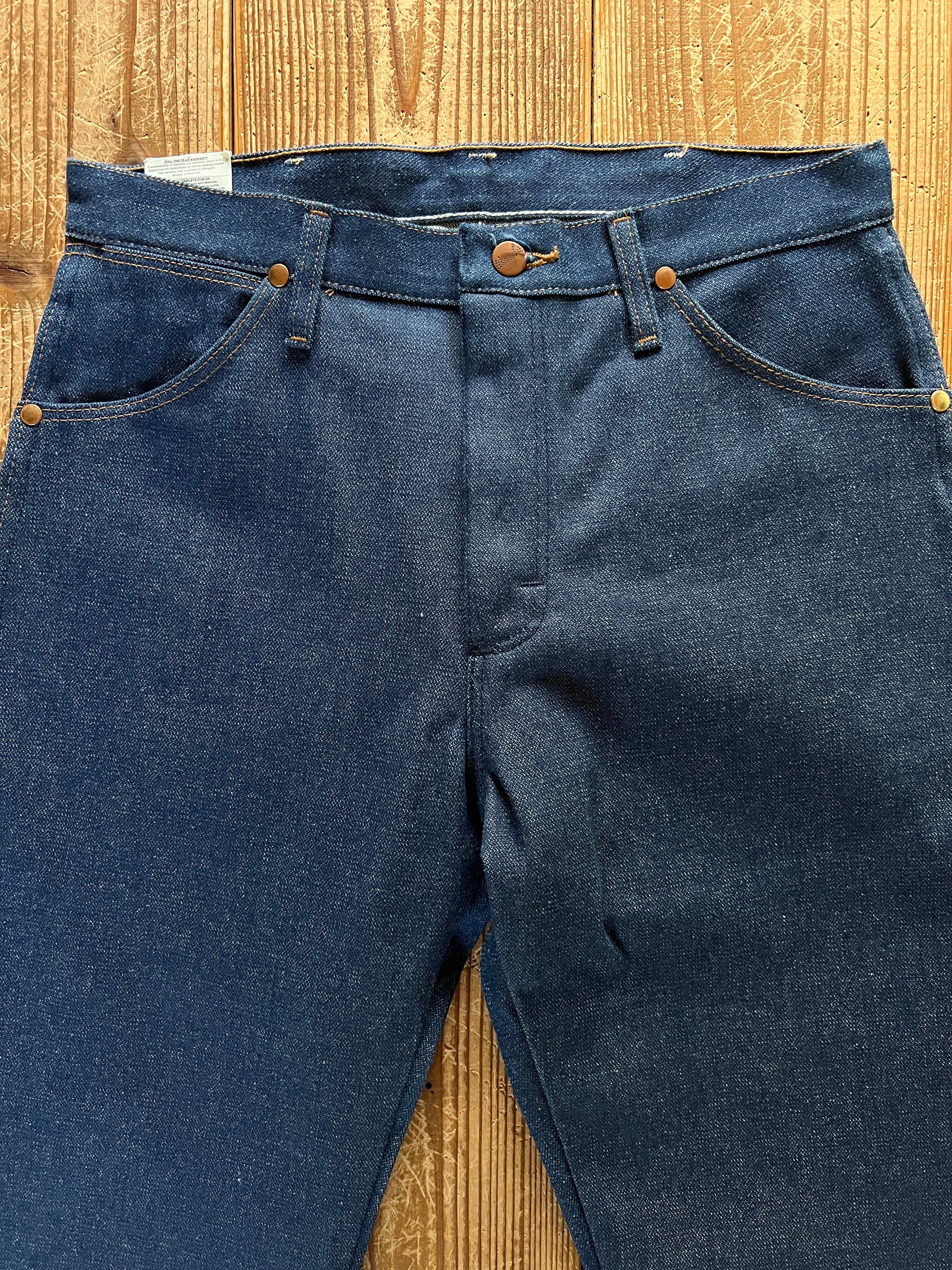 80's〜 Wrangler 13MWZ デニムパンツ DEADSTOCK 表記(32×31) USA製