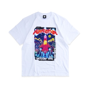 RAVERS UNITED × RAVE-A-RIDE TEE【WHITE】