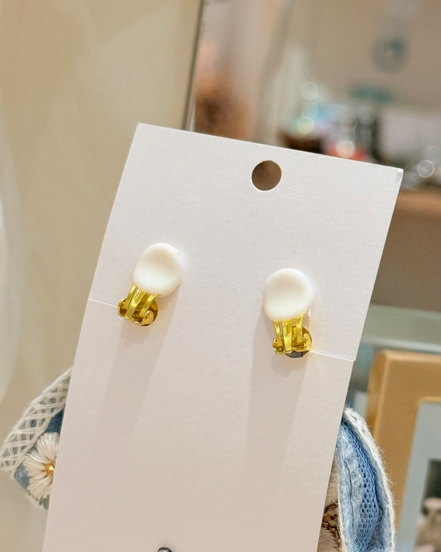 刺繍イヤリング（A71-2）⑤