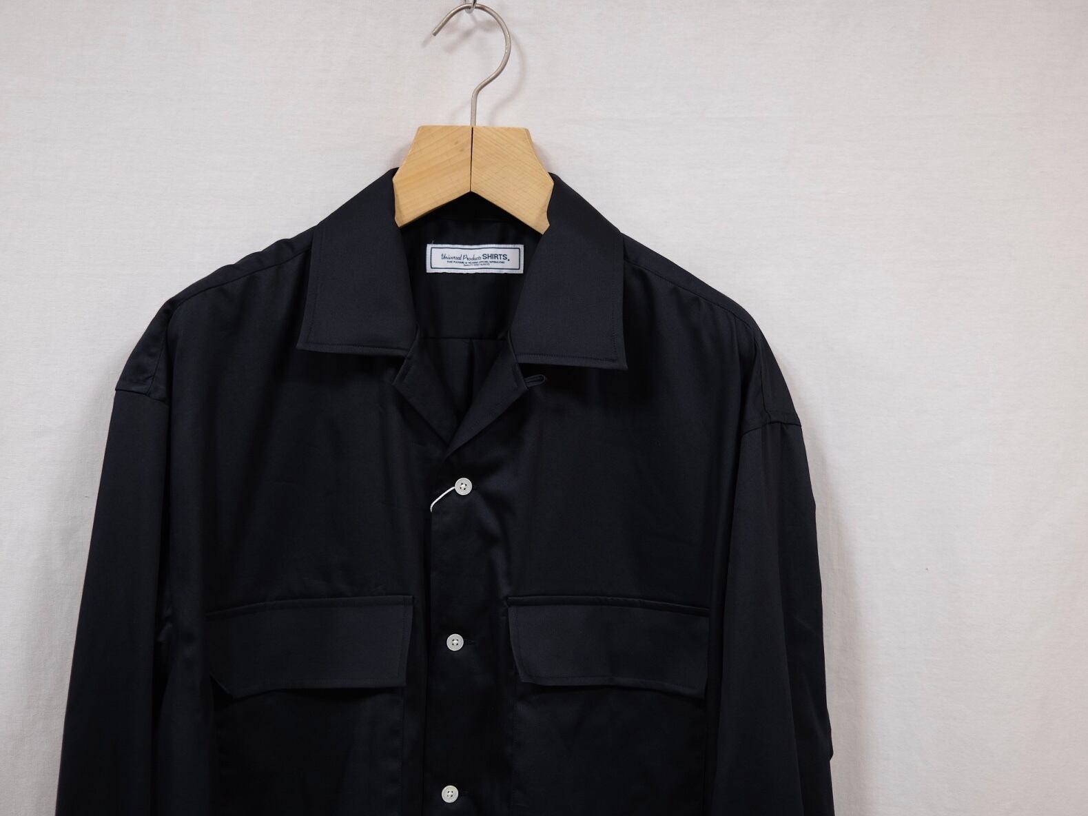 UNIVERSAL PRODUCTS LOOSE OPENCOLLARSHIRT