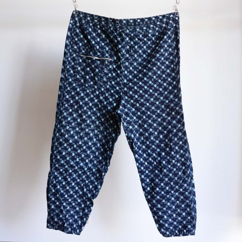 もんぺ 野良着 パンツ 藍染 絣 木綿 パンツ ジャパンヴィンテージ 昭和 | Monpe Pants Noragi Indigo Kasuri Fabric Cotton Japan Vintage