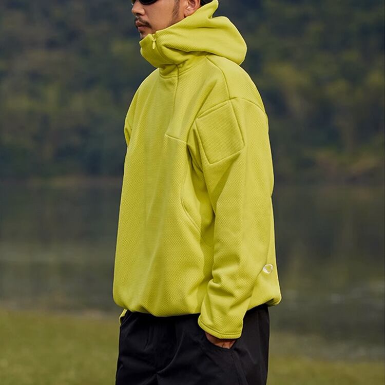 ★VELVET HOODED SWEATSHIRT　　　A0877