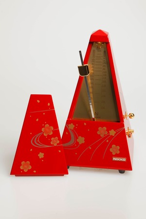 Echizen Lacquerware, Polished Lacquer Work Wooden Metronome | Nikko Metronome