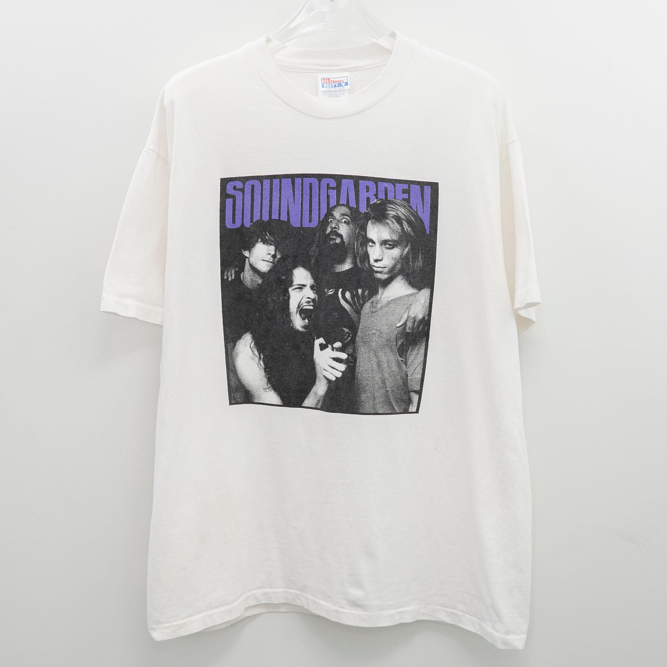 Sound Garnden " Badmotorfinger Portrait ” Hanes XL 【A6-265】