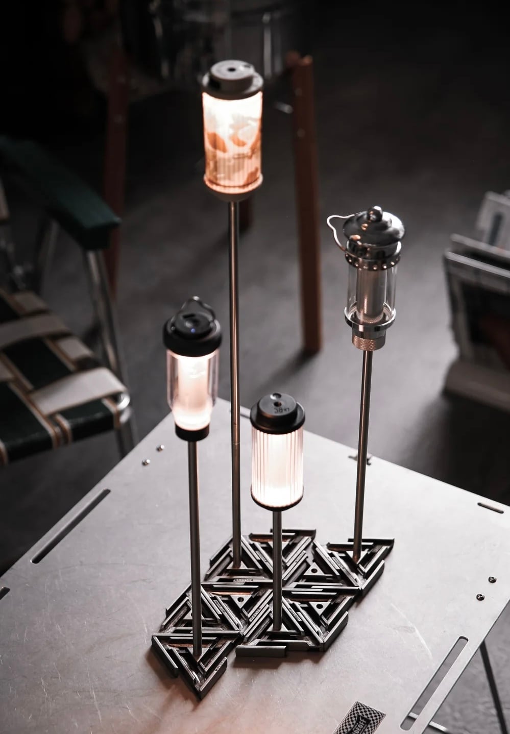 OLDDOG UCA Plate & Pole ランタンスタンド OLDDOG UCA Plate & Pole ランタンスタンド OLDDOG<UCA Plate> | CAMP