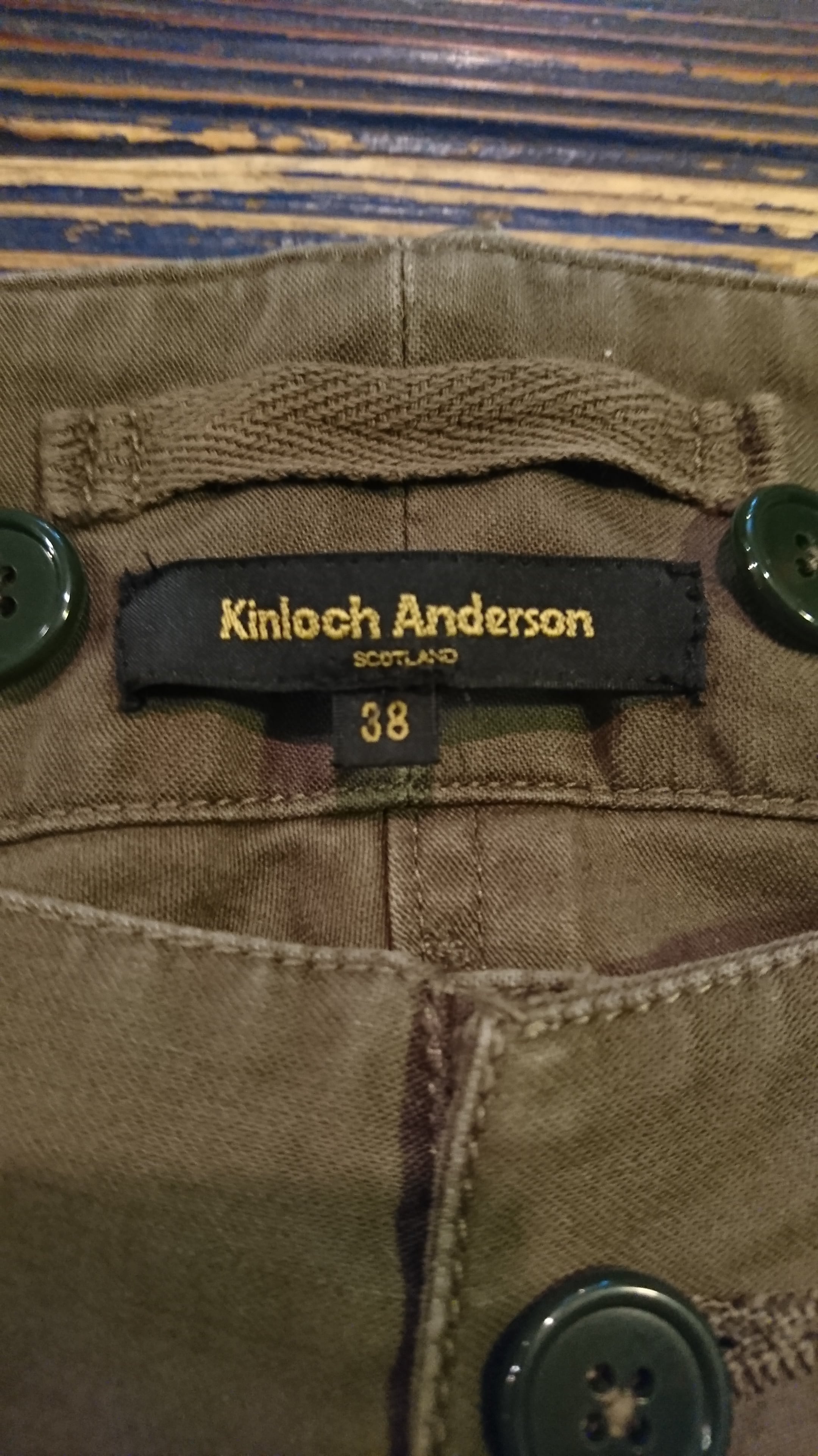 Kinloch Anderson RRoS TROURSERS 38 美品 【公式通販】