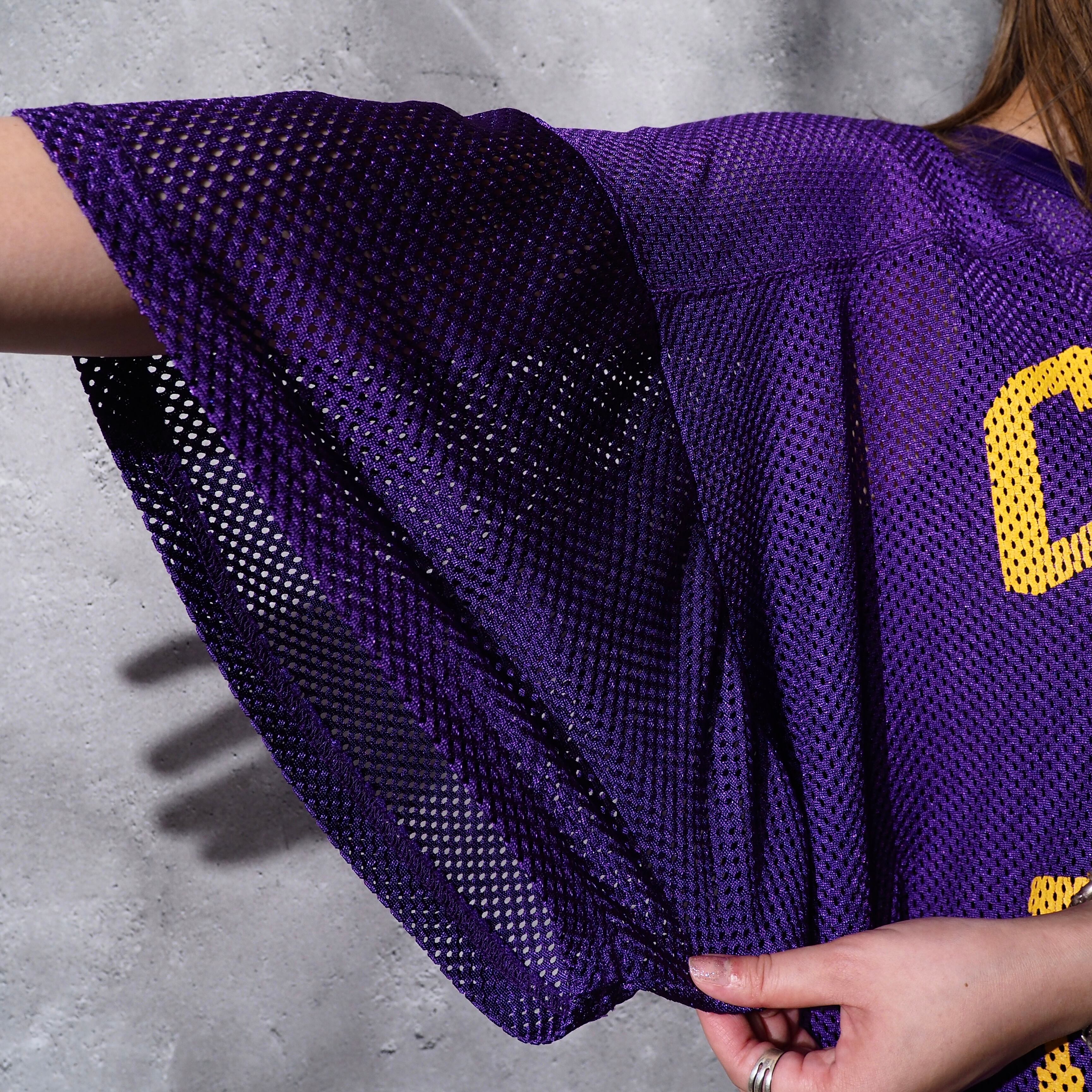 1990s ” Wilson ” ” CDH Raiders ” Short length mesh game Tee