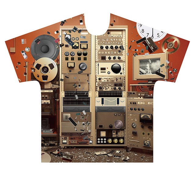オールオーバー/ドライTシャツ<宇川直宏デザイン>Vol.2 日本の電子音楽遺産「音の始源を求めて」をヴァイナルに刻め！