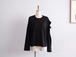 pelleq” SLASH SHOULDER T “ black