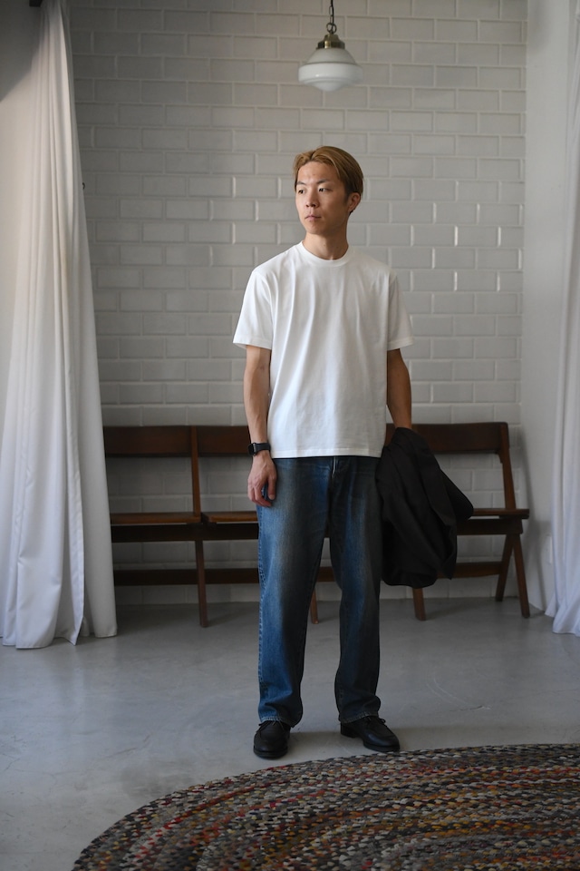 awasa / 2-pack crew neck t-shirts (White)