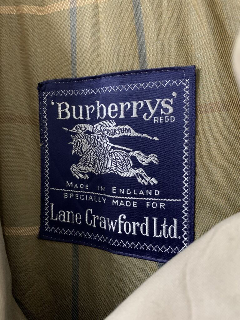1980's Design Trench Long Coat "Burberrys"