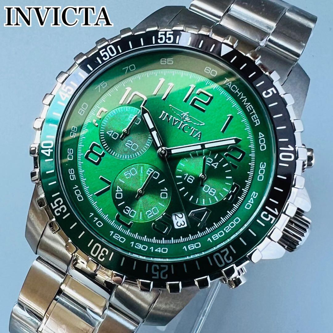 INVICTA インビクタ 腕時計 メンズ スペシャリティ グリーン