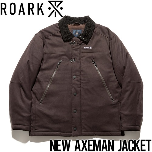 2023年モデル 中綿入りジャケット THE ROARK REVIVAL ロアークリバイバル NEW AXEMAN JACKET RJJ951 DBR 日本代理店正規品L