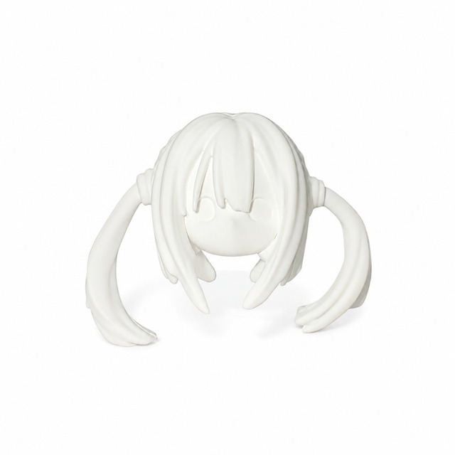 【bonnae】Twintail phone grip (White)