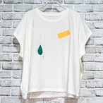 Tシャツ_rain drops×ファンシーヤーンgr