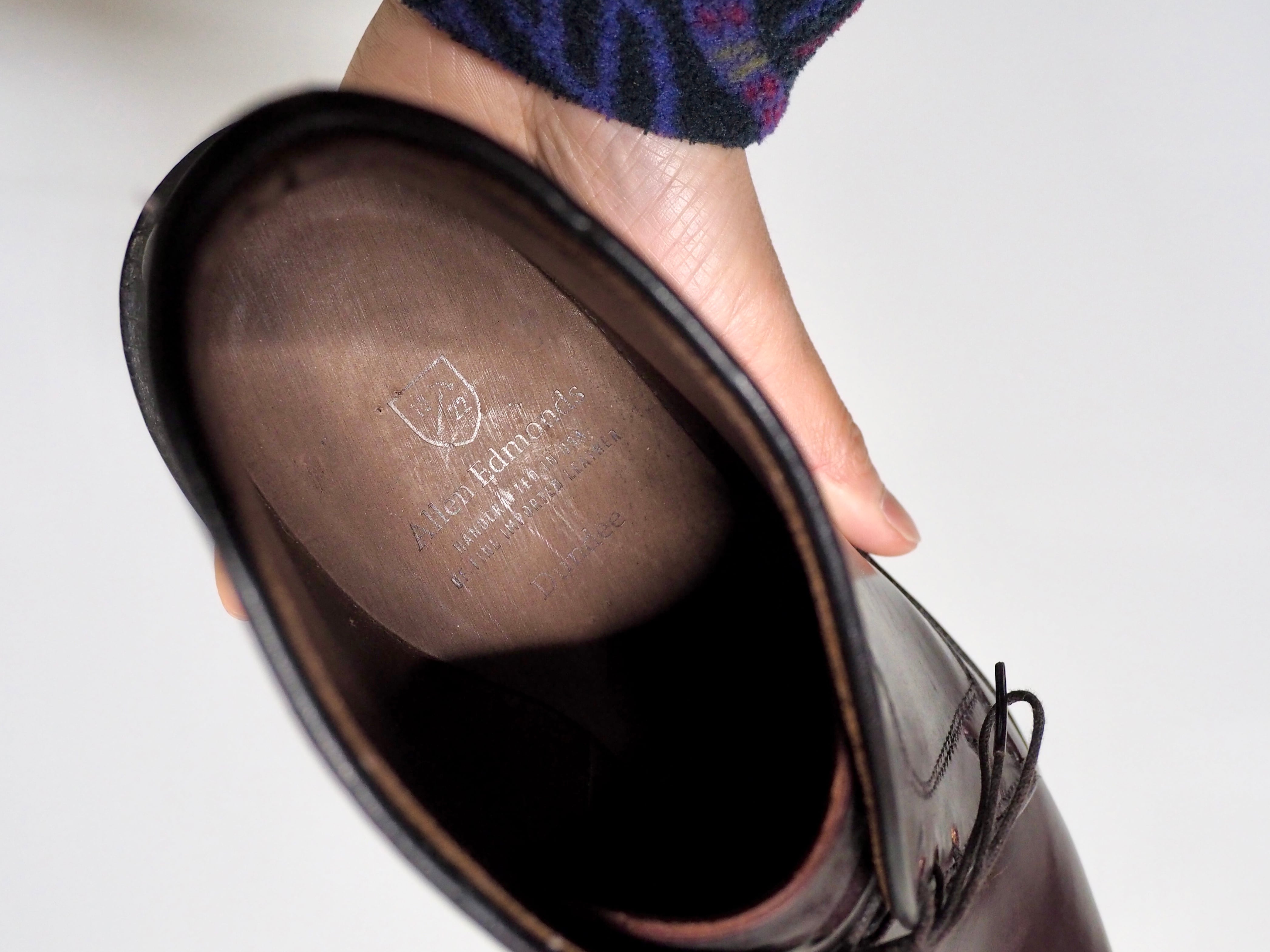 SHELL CORDOVAN》Allen Edmonds dundee chukka boot 8 | FESTINA LENTE