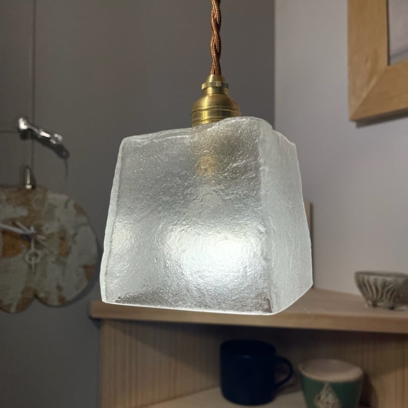 ヤマノネ硝子』ウールシェード 角 2210601611378 | 『うつわ・雑貨と