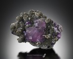 フローライト / クローライト / クォーツ 【Fluorite with Chlorite & Quartz】中国産