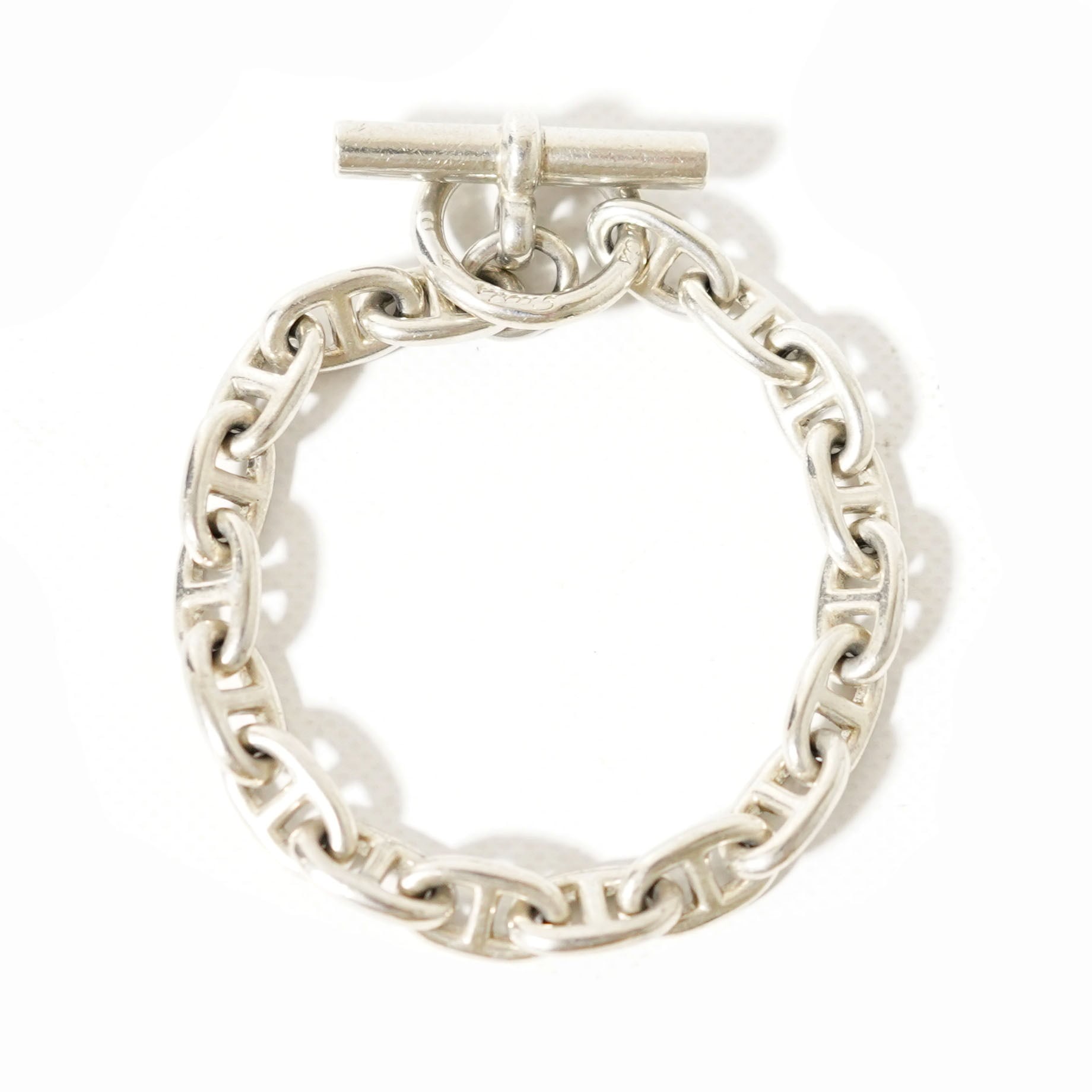 LAVER 15MM CABLE CHAIN T BAR ブレスレット LAVER/ラバー】 MIX CABLE