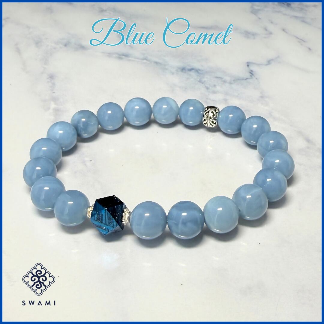 SWAMI スワミブレスレット ブルーコメット(Blue Comet)(1点物)