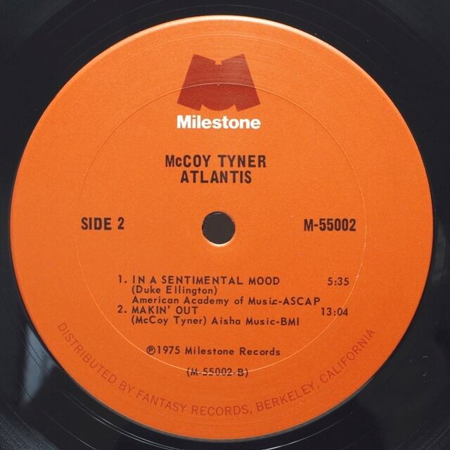 McCoy Tyner / Atlantis [M-55002] - 画像5