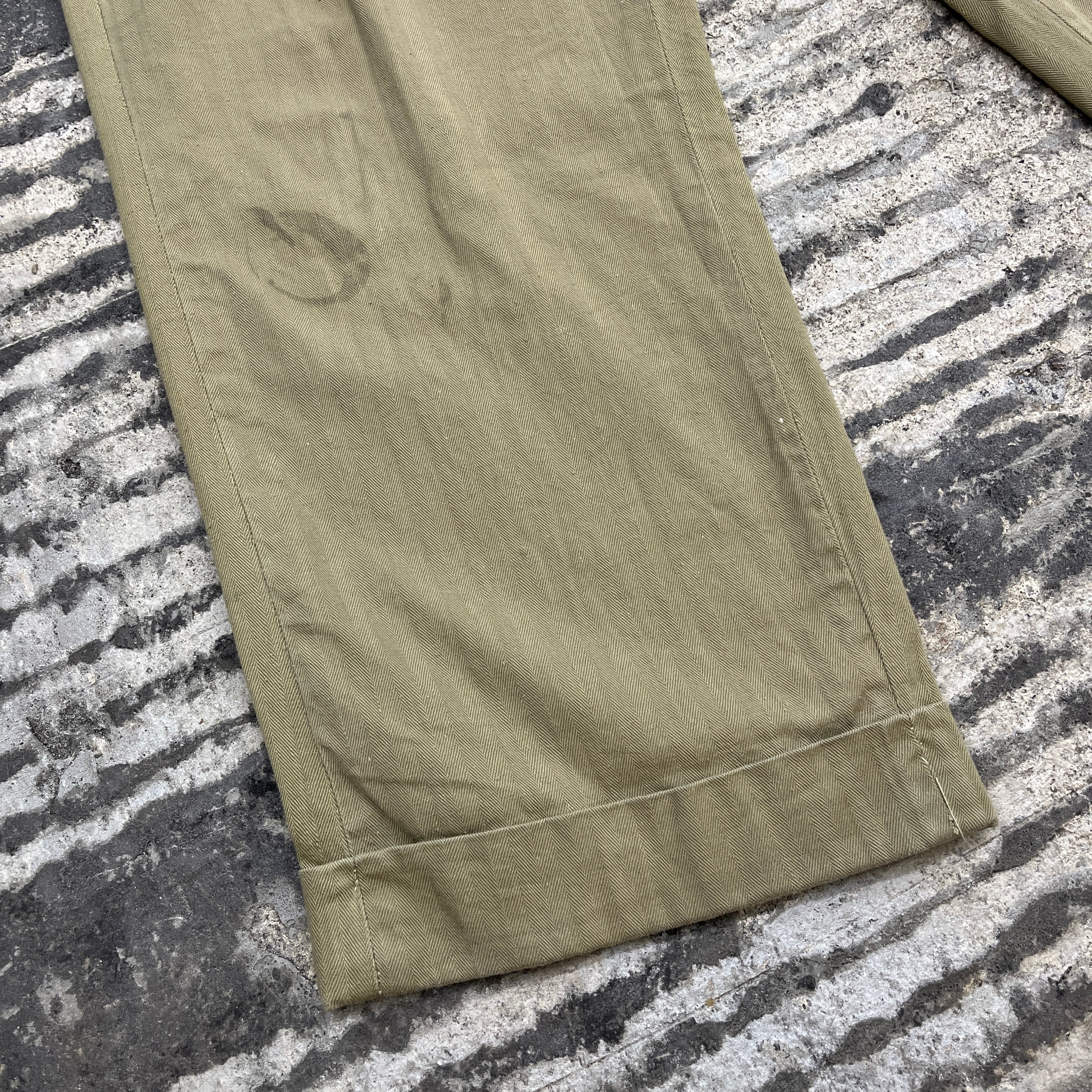 50s Lee HBT Work Pants 50年代 リー ヘリンボーンツイル ワークパンツ
