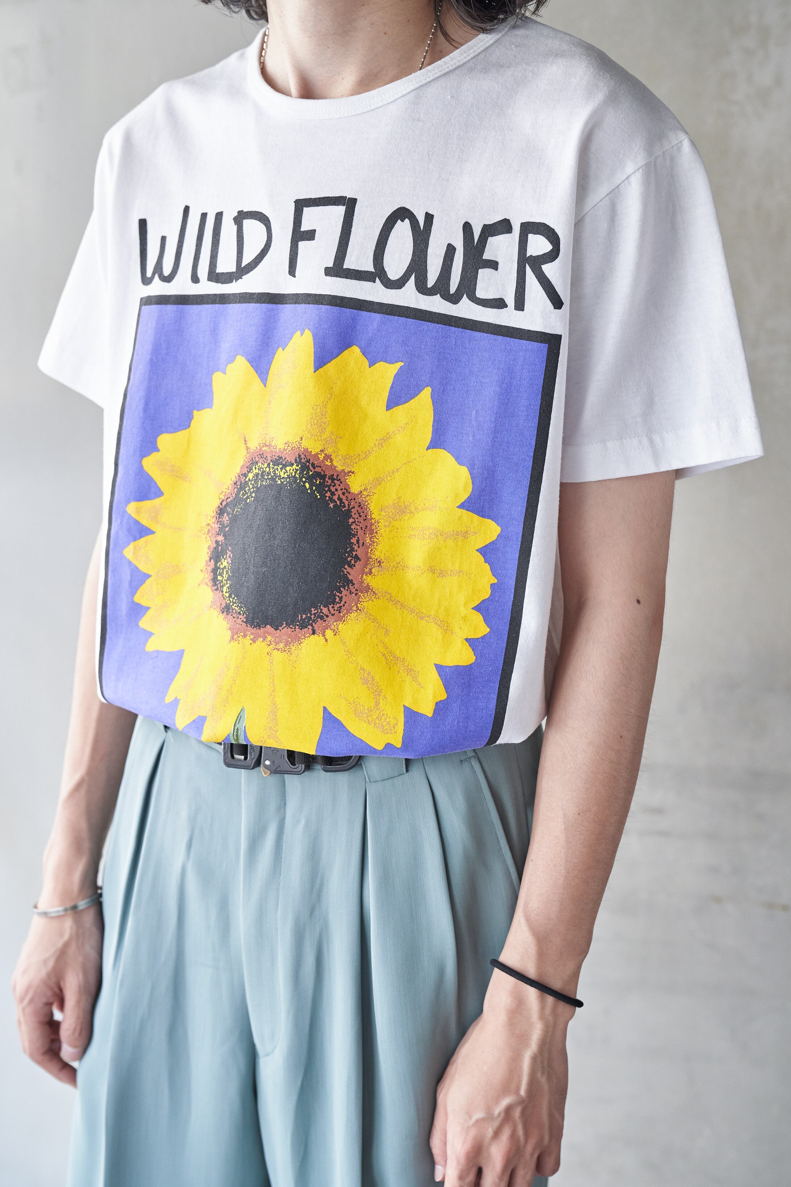 SUN FLOWER ひまわり 向日葵 Tシャツ 90s