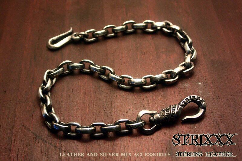 06 フラットあずきウォレットチェーン ロング | STRIXXX sterling