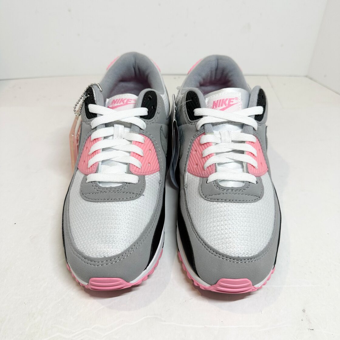 新品☆NIKE/ナイキ☆AirMax90/エアマックス90☆グレー×ピンク×ホワイト 
